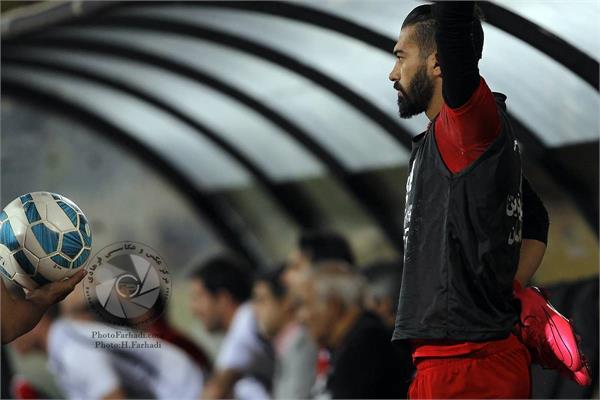 ورزشی ، فوتبال ، لیگ برتر ایران ، دوره شانزدهم ، پرسپولیس 1 صنعت نفت آبادان 0 ، 7 مهر 1395  ،  رامین رضاییان