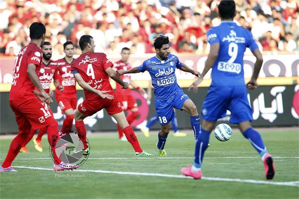 ورزشی ، فوتبال ، لیگ برتر ایران ، دوره شانزدهم ، هفته ششم ، 26 شهریور 1395 ، پرسپولیس 0 استقلال 0 ، دربی 83 ،   فرشید اسماعیلی