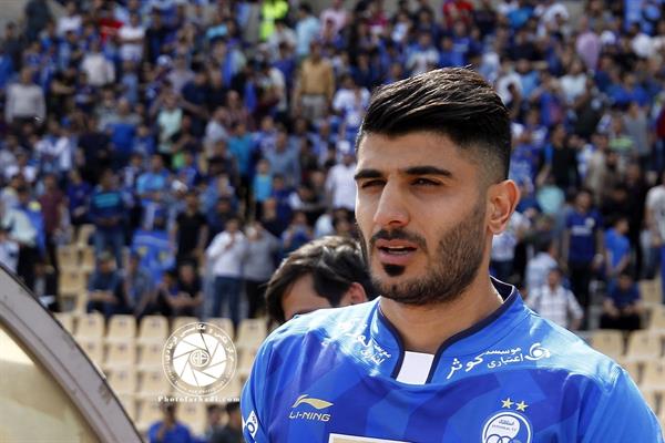 ورزشی ، فوتبال ، لیگ برتر ایران ، نفت تهران 1 استقلال تهران 2 ، 9 فروردین 1397 ،   میلاد زکیپور