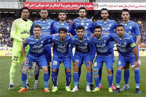 ورزشی ، فوتبال ، لیگ برتر ایران ، 14 اسفند 1395 ، استقلال 1 سیاه جامگان 1 ،  تیم استقلال