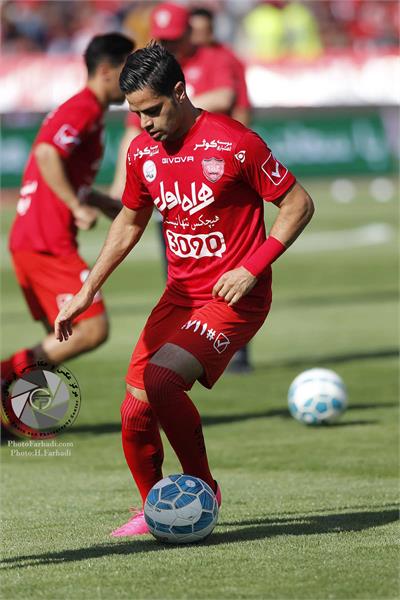 ورزشی ، فوتبال ، لیگ برتر ایران ، دوره شانزدهم ، هفته ششم ، 26 شهریور 1395 ، پرسپولیس 0 استقلال 0 ، دربی 83 ،   کمال کامیابی نیا