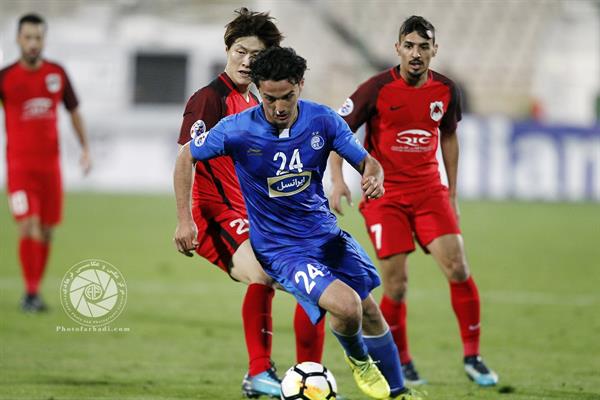 ورزشی ، فوتبال ، لیگ قهرمانان آسیا ، فصل 18-2017 ، استقلال تهران 2 الریان قطر 0 ، 13 فروردین 1397 ،   امیدنورافکن