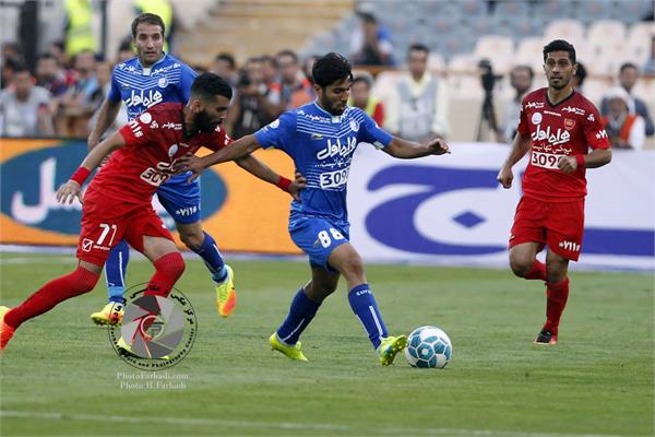ورزشی ، فوتبال ، لیگ برتر ایران ، دوره شانزدهم ، هفته ششم ، 26 شهریور 1395 ، پرسپولیس 0 استقلال 0 ، دربی 83 ،   محسن مسلمان ، فرشید اسماعیلی
