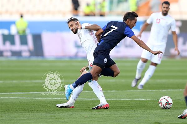 ورزشی ، فوتبال ، مقدماتی جام جهانی قطر 2022 ، 18 مهر 1398 ، ایران 14 کامبوج 0 ،   احمد نوراللهی