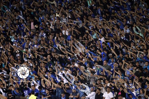 ورزشی ، فوتبال ، لیگ قهرمانان آسیا ، فصل 18-2017 ، استقلال تهران 2 الریان قطر 0 ، 13 فروردین 1397 ،   هواداران استقلال