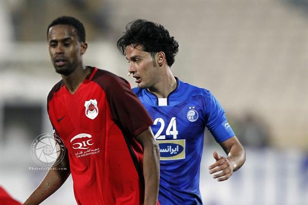 ورزشی ، فوتبال ، لیگ قهرمانان آسیا ، فصل 18-2017 ، استقلال تهران 2 الریان قطر 0 ، 13 فروردین 1397 ،   امید نورافکن