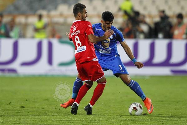ورزشی ، فوتبال ، لیگ برتر ایران ، 5  مهر 1397 ، دربی 88  ، استقلال 0 پرسپولیس 0 ،   میلاد زکییور
