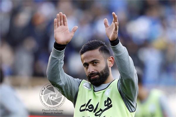 ورزشی ، فوتبال ، لیگ برتر ایران ، دوره شانزدهم ، استقلال 1 تراکتور سازی 2 ، 19 آذر 1395 ،   امید ابراهیمی