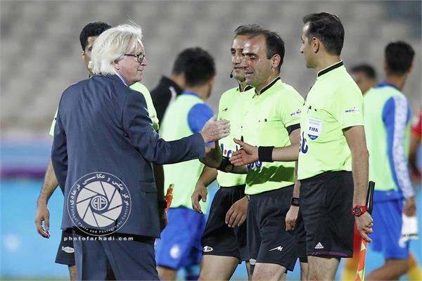 ورزشی ، فوتبال ، لیگ برتر ایران ، دوره هفدهم ، استقلال 0 فولاد خوزستان 0  ، 21 مهر 1396  ،    وینفرد شفر