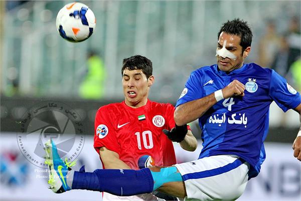 ورزشی ، فوتبال ، عکاس : حسن فرهادی بختاجردی ، لیگ قهرمانان آسیا  ، فصل 14-2013 ، 27  اسفند   1392 ،  استقلال ایران 2    الجزیره امارات 2