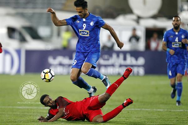 ورزشی ، فوتبال ، لیگ قهرمانان آسیا ، فصل 18-2017 ، استقلال تهران 2 الریان قطر 0 ، 13 فروردین 1397 ،   علی قربانی