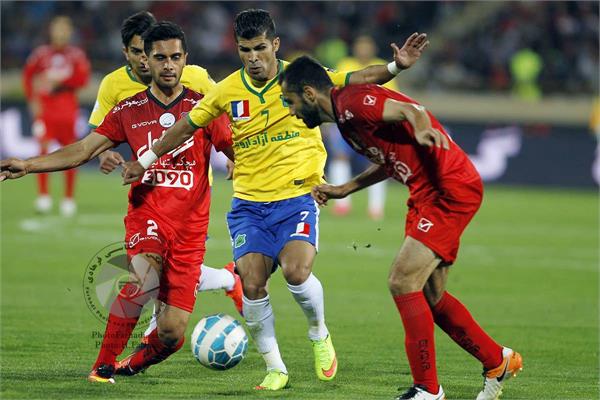 ورزشی ، فوتبال ، لیگ برتر ایران ، دوره شانزدهم ، پرسپولیس 1 صنعت نفت آبادان 0 ، 7 مهر 1395  ،  محمد رضا پور محمد ابوذر  و امید عالیشاه