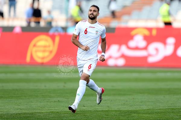 ورزشی ، فوتبال ، مقدماتی جام جهانی قطر 2022 ، 18 مهر 1398 ، ایران 14 کامبوج 0 ،   شادی گل احمد نوراللهی