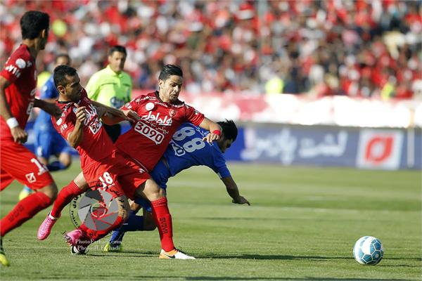 ورزشی ، فوتبال ، لیگ برتر ایران ، دوره شانزدهم ، هفته ششم ، 26 شهریور 1395 ، پرسپولیس 0 استقلال 0 ، دربی 83 ،   فرشید اسماعیلی