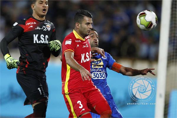 ورزشی ، فوتبال ، لیگ برتر ایران ، دوره هفدهم ، استقلال 0 فولاد خوزستان 0  ، 21 مهر 1396  ،    حامد لک و امید ابراهیمی
