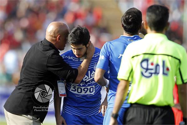 ورزشی ، فوتبال ، لیگ برتر ایران ، دوره شانزدهم ، هفته ششم ، 26 شهریور 1395 ، پرسپولیس 0 استقلال 0 ، دربی 83 ،   منصوریان و حیدری