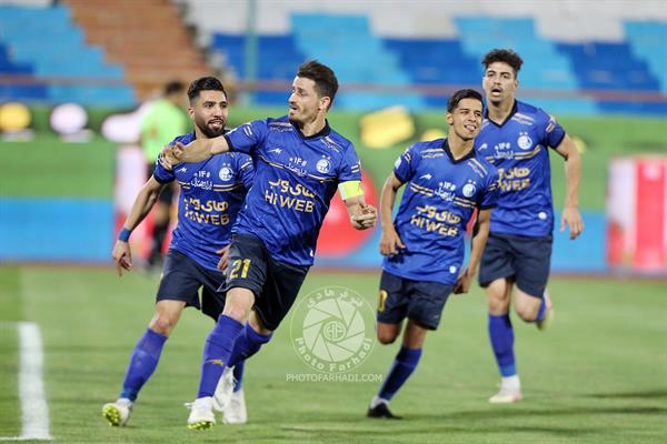 ورزشی ، فوتبال ، جام حذفی ایران ، فصل 1400-1399 ، 1400/05/13 ، استقلال 2 گل گهر سیرجان 1  ، شادی وریا غفوری ، مهدی قایدی ، اسماعیلی ، خاقانی