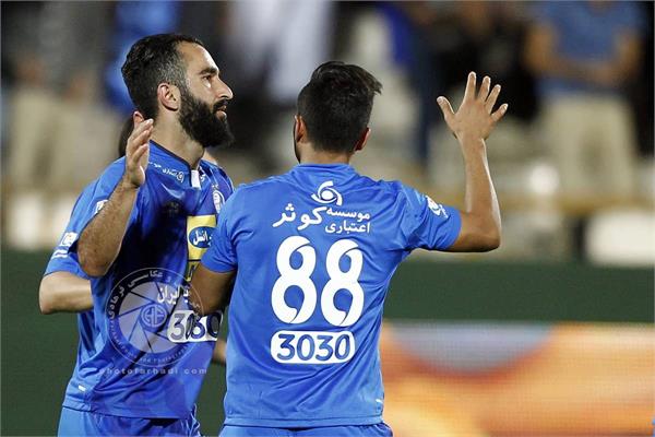ورزشی ، فوتبال ، لیگ برتر ایران ، استقلال 2 نفت 0 ، 9 آبان 1396 ،   داریوش شجاعیان و  فرشید اسماعیلی