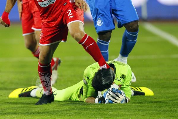 ورزشی ، فوتبال ، لیگ برتر ایران ، 5  مهر 1397 ، دربی 88  ، استقلال 0 پرسپولیس 0 ،   علیرضا بیرانوند
