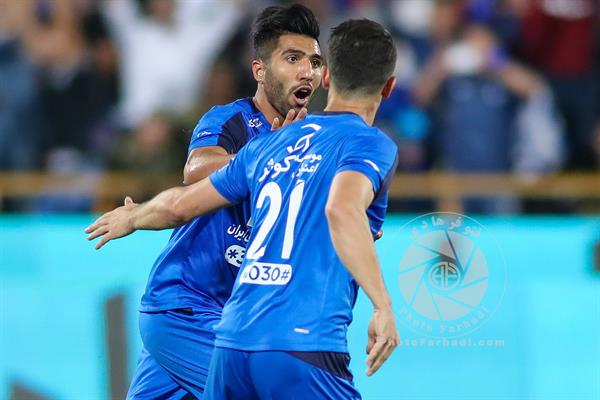 ورزشی - فوتبال - لیگ برتر ایران - دوره هجدهم - 19مرداد 1397 - استقلال 3 تراکتورسازی تبریز 0 -  فرشید اسماعیلی