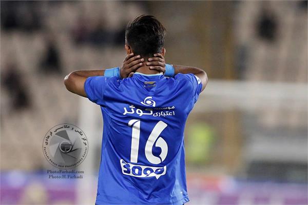 ورزشی ، فوتبال ، لیگ برتر ایران ، دوره هفدهم ، 13 مرداد 1396 ، استقلال تهران 0 استقلال خوزستان 0 ،   مهدی قائدی
